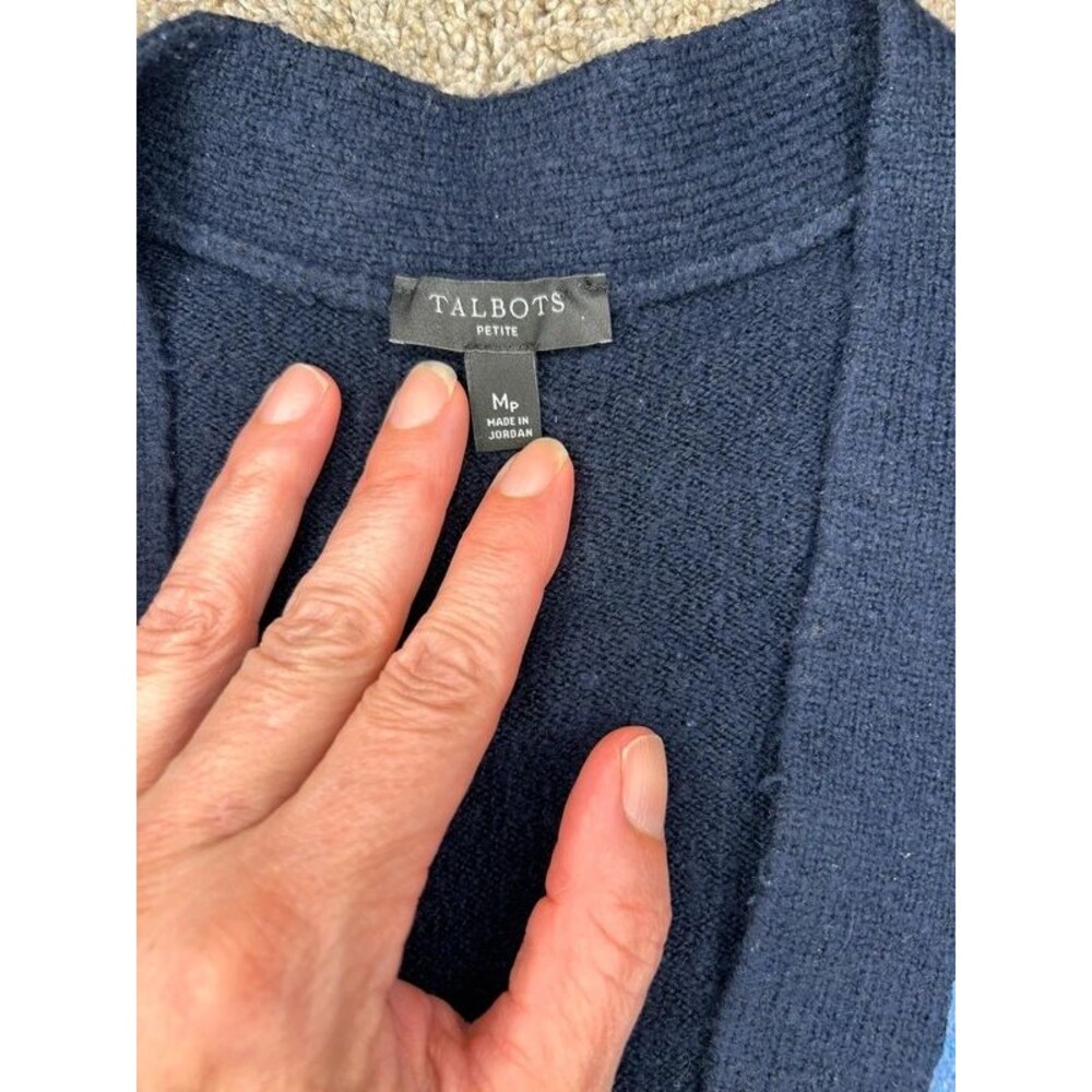 Talbots button cardigan sweater - Picture 3 of 5